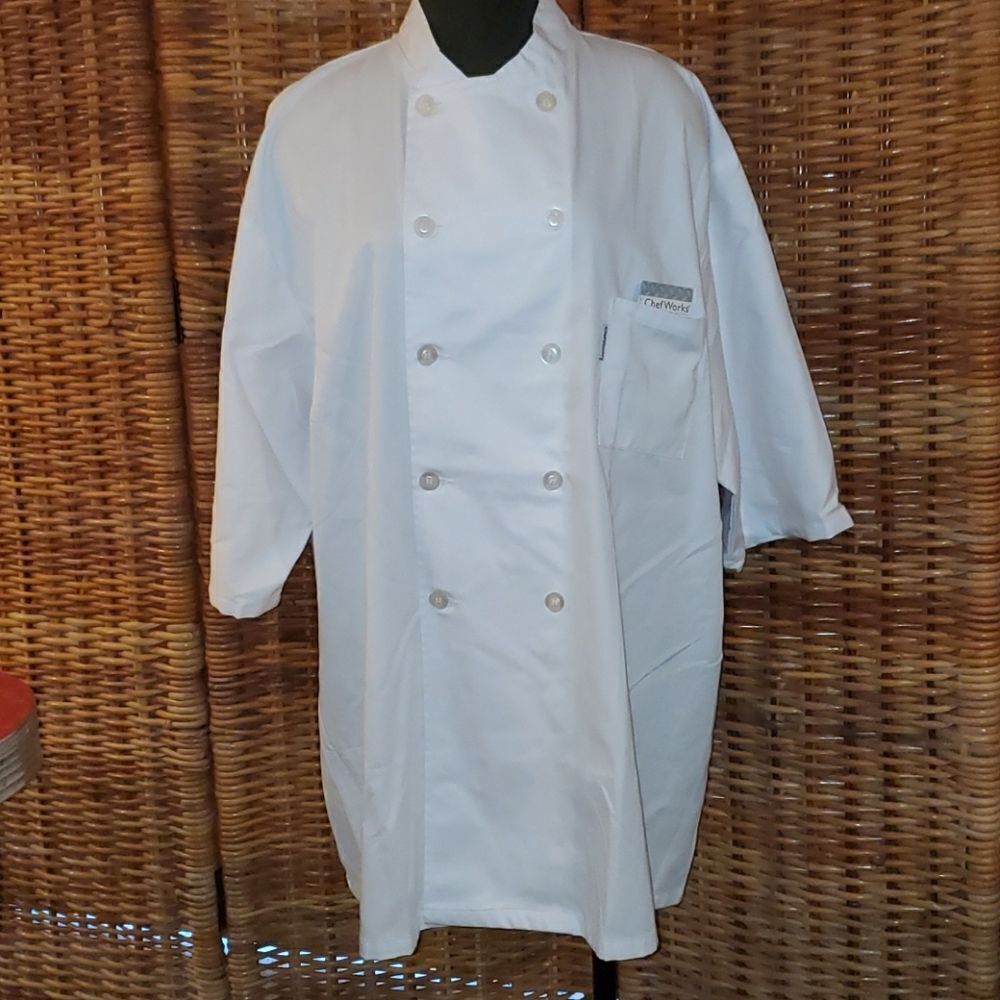 Chef Works Unisex Chef Coat NEW 3XL